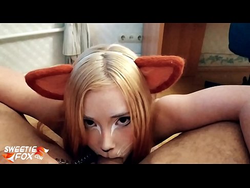 ❤️ Nilunok ni Kitsune ang titi at cum sa kanyang bibig ☑ dekalidad na sex sa tl.pornovore.ru ☑